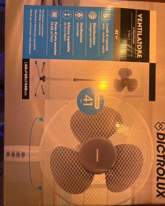 Ventilatore con piantana 41cm