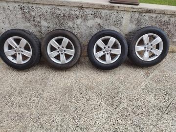 4 CERCHI IN LEGA ORIGINALI VW