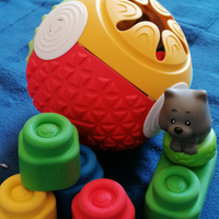 Palla sensoriale clementoni con costruzioni 6-9 me