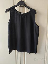 Top seta taglia L