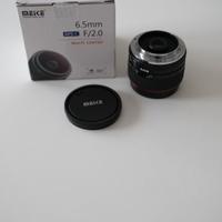 Meike 6.5mm Ultra Wide f/2.0 Circular Fisheye e-mo