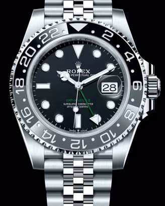 Rolex Gmt Bruce Wayne jubilee 126710GRNR nuovo 