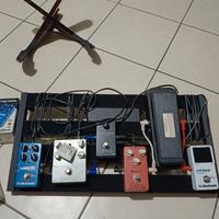 Pedaliera e effetti per chitarra