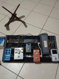 Pedaliera e effetti per chitarra