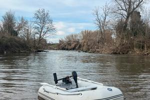 Tender + motore honda / gommone pesca carpfishing