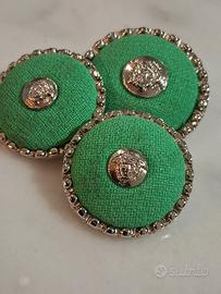 Set 3 Bottoni Versace Vintage 