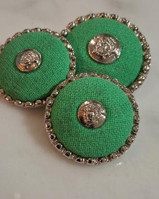 Set 3 Bottoni Versace Vintage 