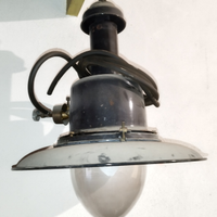Lampara luminaria pesca vintage