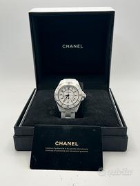 Chanel J12 Automatico Ceramica Bianca 38mm