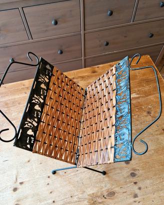 Porta riviste vintage 