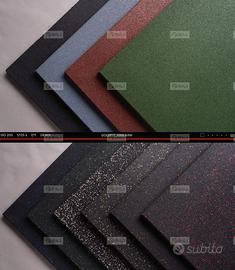 Pavimento Gommato Mattonele Gomma Palestra