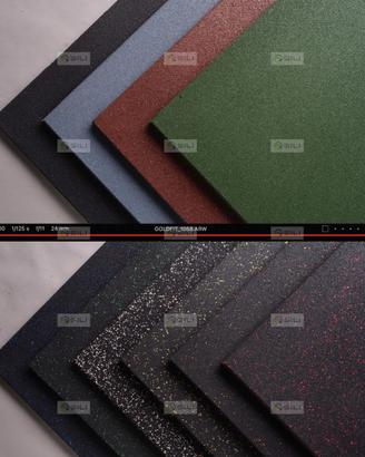 Pavimento Gommato Mattonele Gomma Palestra