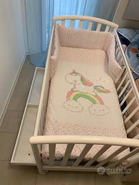 Lettino completo per neonati