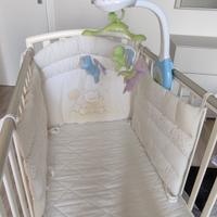 Culla lettino Pali Ciak legno bianco