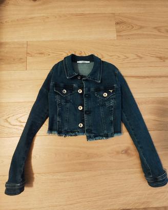 Giubbino jeans Patrizia Pepe bimba 7-9 anni