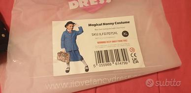 Costume da bambinaia magica XL 9-10 anni