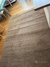 Tappeto beige 200 x 280 cm polipropilene lavabile