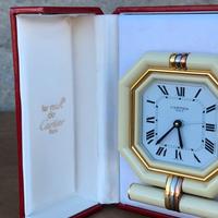 Sveglia da Viaggio Cartier con Custodia