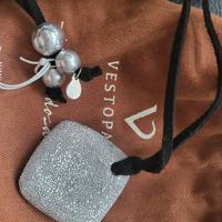 collana ciondolo vestopazzo nuova con cartellino