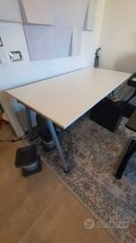 Scrivania IKEA Galant 160×80 cm Bianca