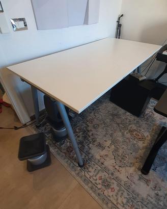Scrivania IKEA Galant 160×80 cm Bianca