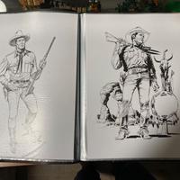 Portfolio TEX 47 stampe su cartoncino A4 disegni