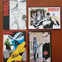 Cartoline Promocard anni 90 Diabolik