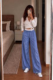 Pantalone a  palazzo con coulisse