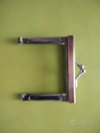 5 pz chiusura clip clap  metallo  borse faidate