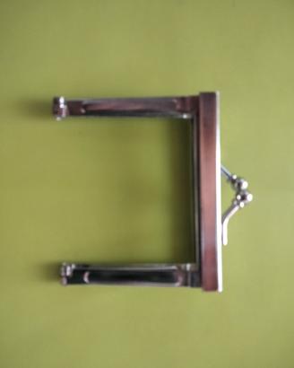 5 pz chiusura clip clap  metallo  borse faidate