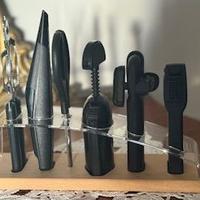 Set 6 pezzi Guzzini Domino base in legno nuovo