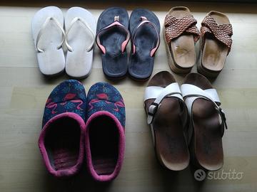 Infrandito e sandali donna