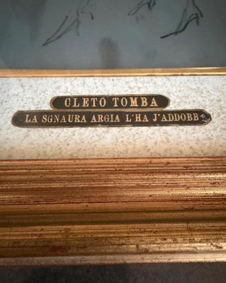 Quadro di Cleto Tomba 1898-1987