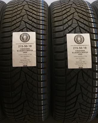 4 GOMME 215 50 18 YOKOHAMA A67708