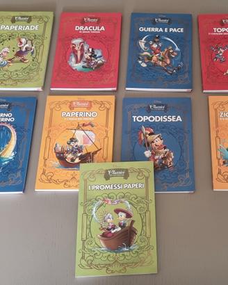 Fumetti Disney i grandi classici della letteratura