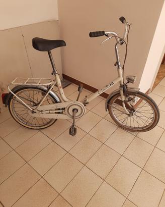 2 bici pieghevoli bianchi aquiletta