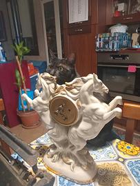 orologio con cavalli