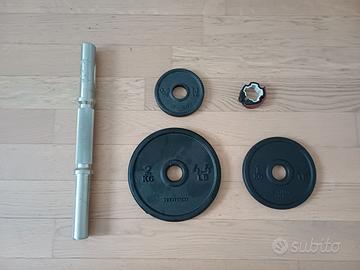 Pesi Decathlon - Manubri, dischi e blocca-dischi