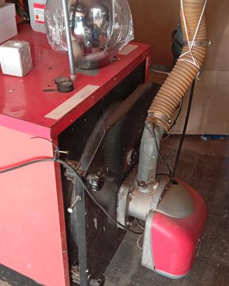 caldaia pellet con bruciatore Ferroli sun P7