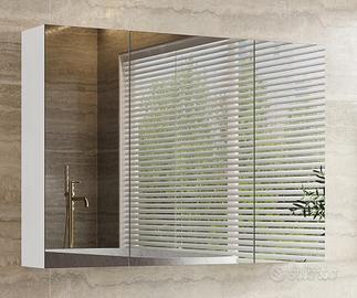 Specchio bagno contenitore