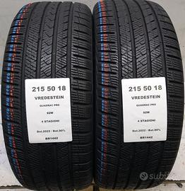 2 GOMME 215 50 18 VREDESTEIN BR1442