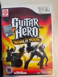 gioco wii guitar hero world tour
