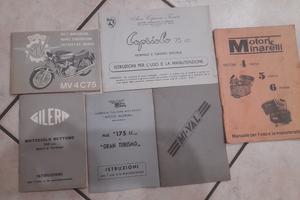 libretti uso e manutenzioni