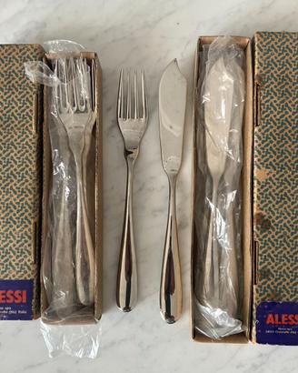 POSATE PESCE ALESSI - ETTORE SOTTSASS