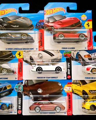 Super Lotto di 8 Hot Wheels