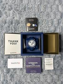 Swatch MoonSwatch Mission to Earthphase Blu