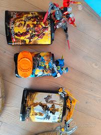 set di 3 bionicle