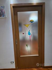 PORTA SCORREVOLE IMIC CON VETRO