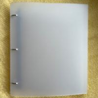 Raccoglitore bianco ad anelli per archiviazione