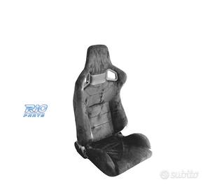 SEDILE SPORTIVO SEMI-BAQUET STILE RS IN ALCANTARA 